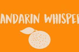 Mandarin Whispers Italic