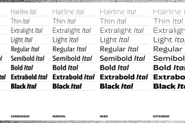 NewsSans Compressed SemiBold Italic