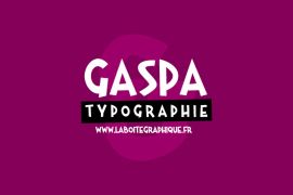 Gaspa Bold italique