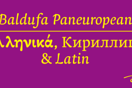Baldufa Paneuropean Italic