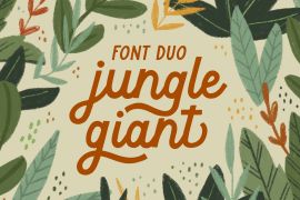 Jungle Giant Print Italic
