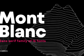 Mont Blanc Variable Italic