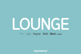 Lounge Black Italic