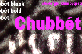 Chubbét Black Italic