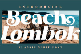 Beach Lombok Italic
