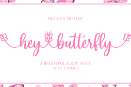 Hey Butterfly Regular