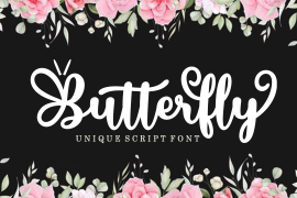 Butterfly Script Regular