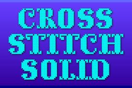 Cross Stitch Solid Cross Stitch Solid