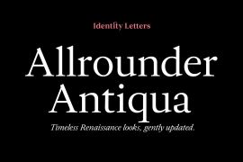 Allrounder Antiqua Bold