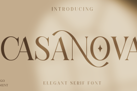 Casanova Serif Display Regular