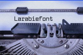 Larabiefont Xtrawide Bold Italic