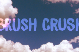 Brush Crush Italic