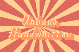 Urbano Handwritten  Medium