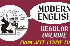 Modern English Oblique JNL