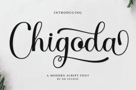 Chigoda Script Regular