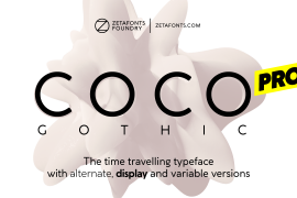 Coco Gothic Pro Regular