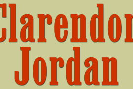 Clarendon Jordan Clarendon Jordan