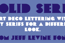 Solid Serif JNL