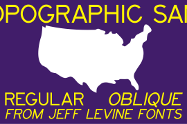 Topographic Sans JNL