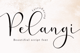 Pelangi script Regular