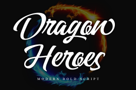 Dragon Heroes Italic