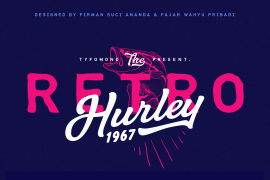 Hurley 1967 Script Bold