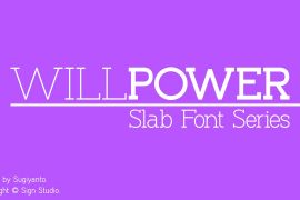 Willpower Slab Bold
