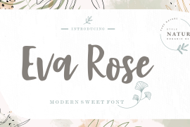 Eva Rose Script Regular
