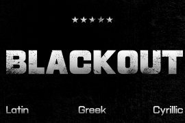 HU Blackout Bold