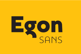 Egon Sans ExtraLight Italic