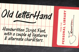 Old Letterhand Regular