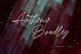 Anthonio Bradley Signature Regular
