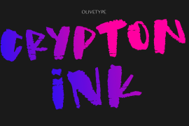 Crypton Ink Regular