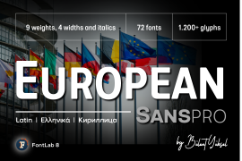 European Sans Pro Variable Family