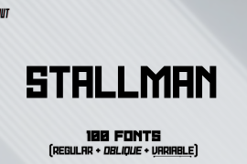 Stallman Thin 150 Oblique
