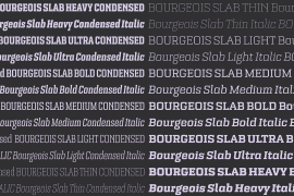Bourgeois Slab Light Italic