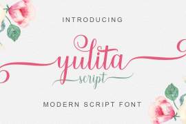 Yulita Script Regular