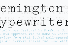 LTC Remington Typewriter Pro