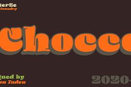 Chocco Black Italic Outline