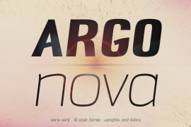 Argo Nova Italic