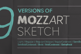 Mozzart Sketch Bold