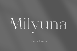 Milyuna Italic