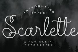 Scarlette Script Regular