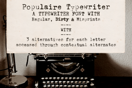 Populaire Typewriter Dirty