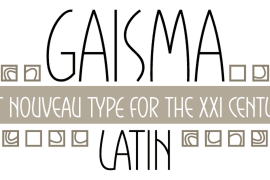 Gaisma Latin Bold