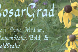 RosarGrad Bold Italic