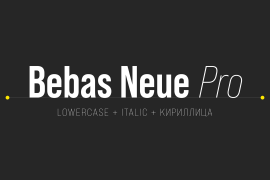 Bebas Neue Pro Bold