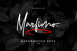 Marfimo Signature Regular Script