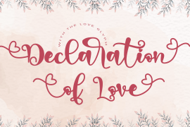 Declaration Of Love Regular