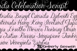 Janda Celebration Script
